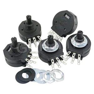 5PCs RVs28 3PIN B102 1K Electric Welding Machine Potentiometer Original New RVS28p B103 10K 2W Welding Machine Parts